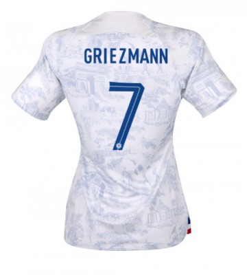 Frankrike Antoine Griezmann #7 Bortedrakt Kvinner VM 2022 Kortermet